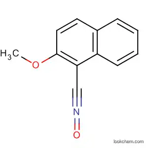 1-Naphthalenecarbonitrile, 2-methoxy-, N-oxide