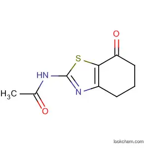Molecular Structure of 154404-97-4 (N-(7-oxo-4,5,6,7-tetrahydrobenzo[d]thiazol-2-yl)acetamide)