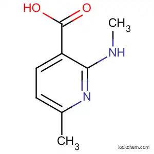 Molecular Structure of 155790-12-8 (6-methyl-2-(methylamino)nicotinic acid)