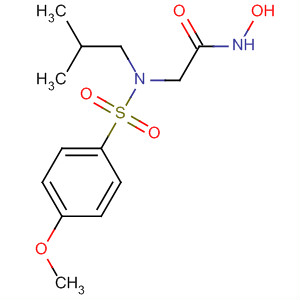 Acetamide, N-hydroxy-2-[[(4-methoxyphenyl)sulfonyl](2-methylpropyl)amino]-