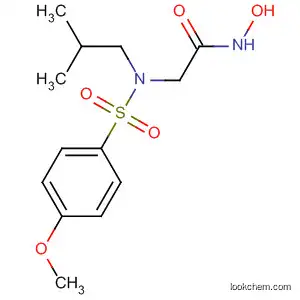 아세트아미드, N-히드록시-2-[[(4-메톡시페닐)술포닐](2-메틸프로필)아미노]-