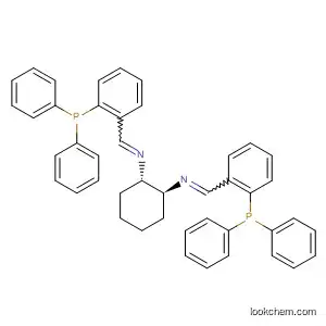Molecular Structure of 174677-82-8 ((S,S)-1,2-Bis{{[2-(diphenylphosphino)phenyl]methylene}amino}cyclohexane)