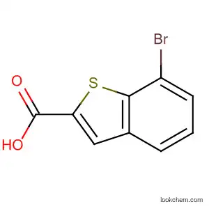 Molecular Structure of 19075-59-3 (Benzo[b]thiophene-2-carboxylic acid, 7-bromo-)
