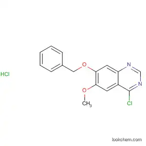 Molecular Structure of 193001-44-4 (7-BENZYLOXY-4-CHLORO-6-METHOXY-QUINAZOLINE HYDROCHLORIDE)