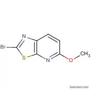 Molecular Structure of 214337-35-6 (2-BroMo-5-Methoxy-thiazolo[5,4-b]pyridine)