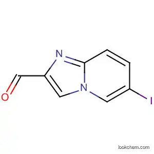 Molecular Structure of 214958-35-7 (Imidazo[1,2-a]pyridine-2-carboxaldehyde, 6-iodo-)