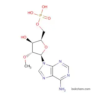 Molecular Structure of 24121-00-4 (5'-Adenylic acid, 2'-O-methyl-)