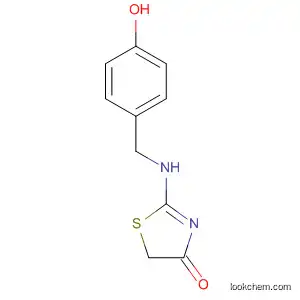 4(5H)-Thiazolone, 2-[(4-hydroxyphenyl)methylamino]-