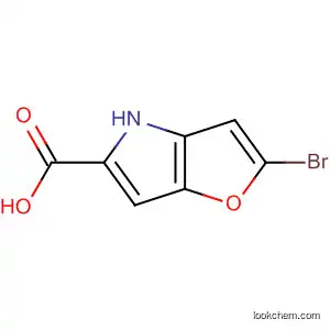 Molecular Structure of 332099-11-3 (2-bromo-4H-furo[3,2-b]pyrrole-5-carboxylic acid)
