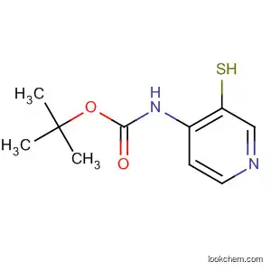 Molecular Structure of 365996-04-9 (tert-butyl 3-Mercaptopyridin-4-ylcarbaMate)