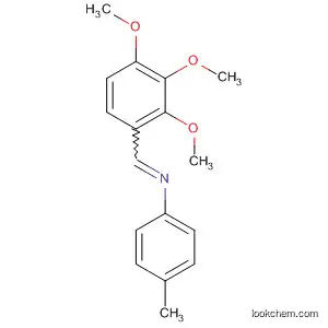 Molecular Structure of 386758-63-0 (Benzenamine, 4-methyl-N-[(2,3,4-trimethoxyphenyl)methylene]-)