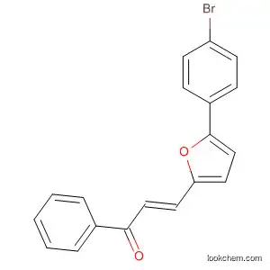 Molecular Structure of 38899-20-6 ((E)-3-[5-(4-bromophenyl)furan-2-yl]-1-phenylprop-2-en-1-one)