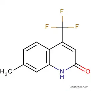Molecular Structure of 404597-27-9 (7-Methyl-4-trifluoroMethyl-1H-quinolin-2-one)