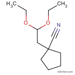 Cyclopentanecarbonitrile, 1-(2,2-diethoxyethyl)-