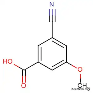 Molecular Structure of 453566-61-5 (3-cyano-5-methoxybenzoic acid)