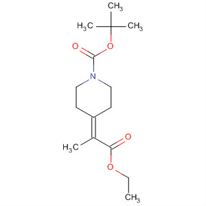 Tert-butyl 4-(1-ethoxy-1-oxopropan-2-ylidene)piperidine-1-carboxylate