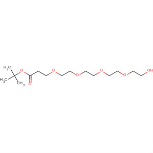 tert-butyl1-hydroxy-3,6,9,12-tetraoxapentadecan-15-oate