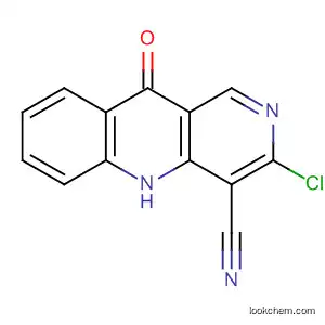 Benzo[b][1,6]naphthyridine-4-carbonitrile,
3-chloro-5,10-dihydro-10-oxo-