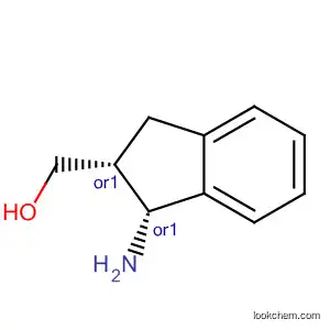 Molecular Structure of 55270-04-7 ((CIS-1-AMINO-INDAN-2-YL)-METHANOL)