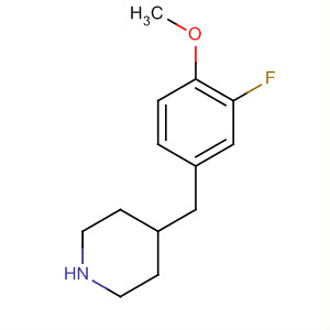 4-(3-FLUORO-4-METHOXY-BENZYL)-PIPERIDINE
