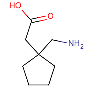Cyclopentaneacetic  acid,  1-(aminomethyl)-