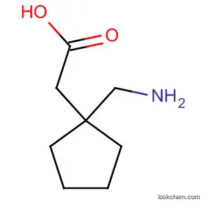Molecular Structure of 60142-99-6 (Cyclopentaneacetic  acid,  1-(aminomethyl)-)