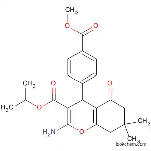isopropyl 2-amino-4-[4-(methoxycarbonyl)phenyl]-7,7-dimethyl-5-oxo-5,6,7,8-tetrahydro-4H-chromene-3-carboxylate