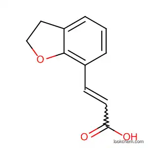 Molecular Structure of 630424-80-5 (2-Propenoic acid, 3-(2,3-dihydro-7-benzofuranyl)-)