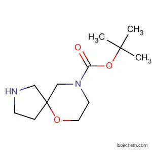 Molecular Structure of 637039-01-1 (tert-butyl 6-oxa-2,9-diazaspiro[4.5]decane-9-carboxylate)