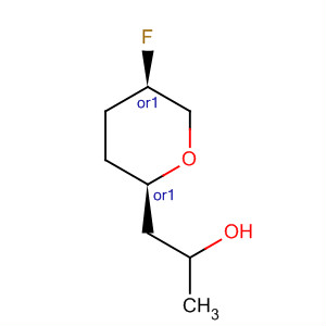 2H-PYRAN-2-PROPANOL,5-FLUOROTETRAHYDRO-,(2R,5R)-REL-