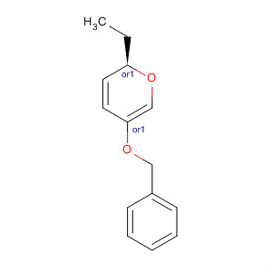 2H-PYRAN,2-ETHYLTETRAHYDRO-5-(PHENYLMETHOXY)-,(2R,5R)-REL-