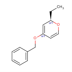 2H-PYRAN,2-ETHYLTETRAHYDRO-4-(PHENYLMETHOXY)-,(2R,4R)-REL-