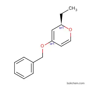 Molecular Structure of 645413-37-2 (2H-Pyran,2-ethyltetrahydro-4-(phenylmethoxy)-,(2R,4R)-rel-(9CI))