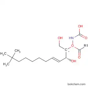 Carbamic acid, [(1S,2R,3E)-2-hydroxy-1-(hydroxymethyl)-3-nonenyl]-,
1,1-dimethylethyl ester