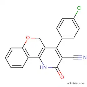4-(4-chlorophenyl)-2-oxo-1,5-dihydro-2H-chromeno[4,3-b]pyridine-3-carbonitrile