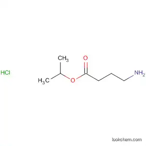 Molecular Structure of 64834-27-1 (Butanoic acid, 4-amino-, 1-methylethyl ester, hydrochloride)
