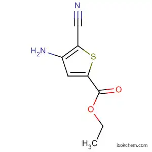 Molecular Structure of 648412-52-6 (2-Thiophenecarboxylicacid,4-amino-5-cyano-,ethylester(9CI))