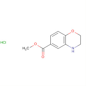 2H-1,4-Benzoxazine-6-carboxylic acid, 3,4-dihydro-, methyl ester,
hydrochloride
