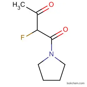 피롤리딘, 1-(2-플루오로-1,3-디옥소부틸)-(9CI)