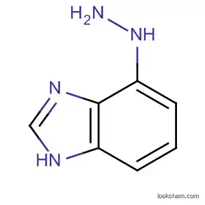 Molecular Structure of 650638-11-2 (1H-Benzimidazole,4-hydrazino-(9CI))
