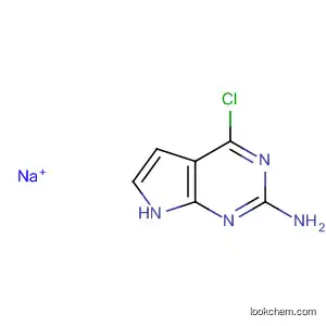 4-클로로-7H-피롤로[2,3-d]피리미딘-2-아민 나트륨 염