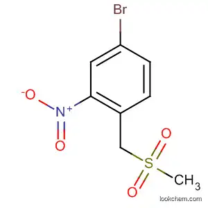 Benzene, 4-bromo-1-[(methylsulfonyl)methyl]-2-nitro-