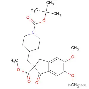 1-t-BOC-[4-((5,6-diMethoxy-2-Methoxycarbonylindan-1-on)-2yl)
메틸]피페리딘
