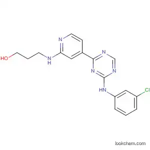 3-(4-(4-(3-chlorophenylaMino)-1,3,5-triazin-2-yl)pyridin-2-ylaMino)propan-1-ol