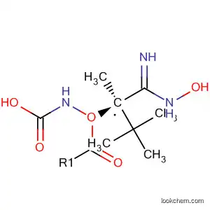 카르밤산, [(1R)-2-(히드록시아미노)-2-이미노-1-메틸에틸]-, 1,1-