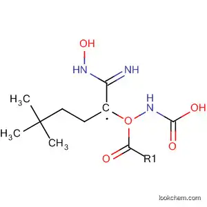 Molecular Structure of 657424-12-9 (Carbamic acid, [1-[(hydroxyamino)iminomethyl]propyl]-, 1,1-dimethylethyl ester)