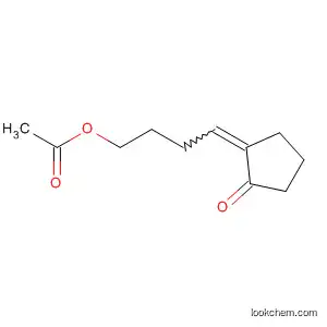 시클로펜타논, 2-[4-(아세틸옥시)부틸리덴]-(9CI)