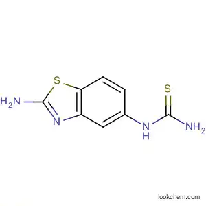 Molecular Structure of 659742-96-8 (Thiourea, (2-amino-5-benzothiazolyl)- (9CI))