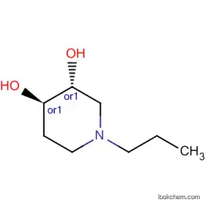 3,4-피페리딘디올, 1-프로필-, (3R,4R)-rel-(9CI)