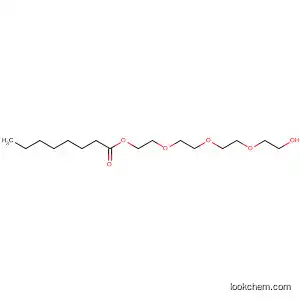 Molecular Structure of 68415-68-9 (Octanoic acid 2-[2-[2-(2-hydroxyethoxy)ethoxy]ethoxy]ethyl ester)